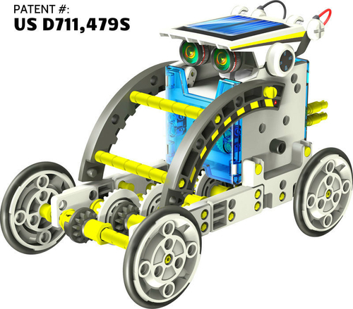 14-in 1-Educational Solar Robot Kit earns stamp of approval from TheToyBook.com