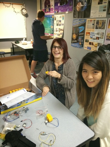 Local high school students enjoy our Robotic Arm Edge