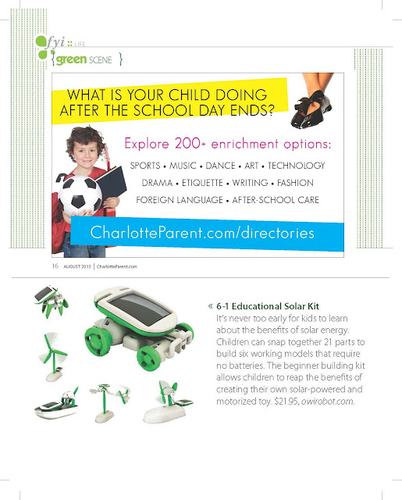 6 in 1 Educational Toy kit featured on Charlotte Parent.
