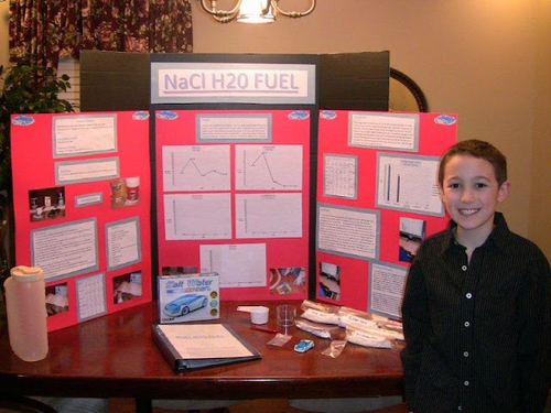 Salt Water Fuel Cell Car kit Science Fair Project