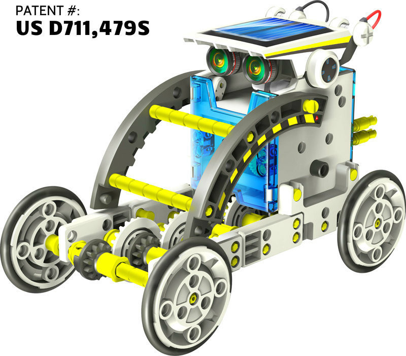 OWI 14 in 1 Educational Solar Robot Kit Review by homegrownfamilies.net