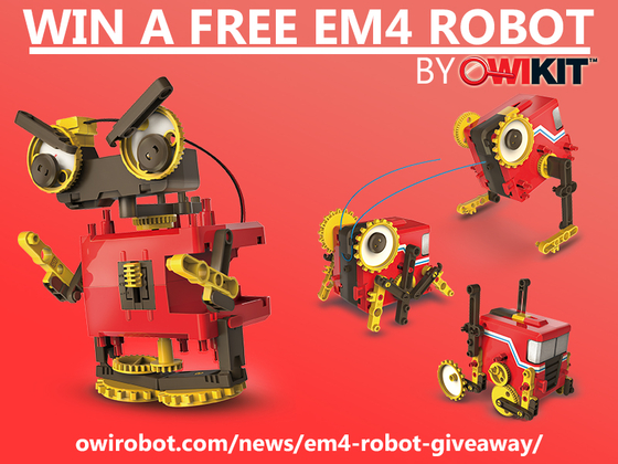 EM4 Robot Giveaway