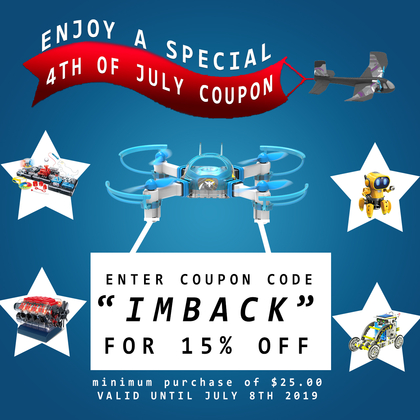 Enjoy 15% Off This 4th of July Weekend