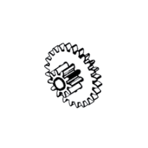 03-99200P3 Flat gear with pinion (No.3)