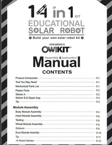 OWI-MSK615 Manual