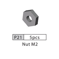 21-3510P21 P21 Nut M2
