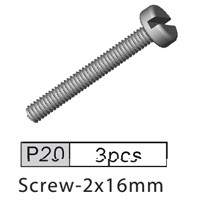 20-3520P20 P20 Screw 2x16mm