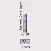 34-3710P34 P34 Screw- 2x10mm