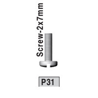 31-3720P31 P31 Screw- 2x7mm