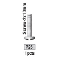 25-3730P25 P25 Screw- 2x10mm