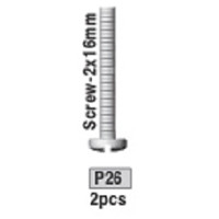 26-3730P26 P26 Screw- 2x16mm