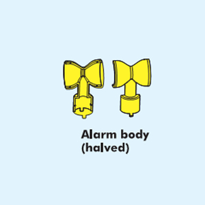 04-3891700P4 Alarm Body (Halved)