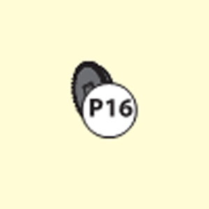 16-3910200P16 Plastic Part Gray 11