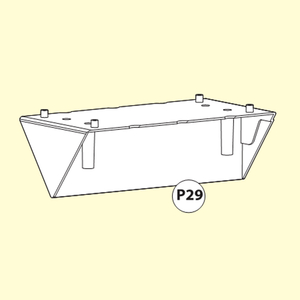 29-3910200P29 Plastic Part Clear 5