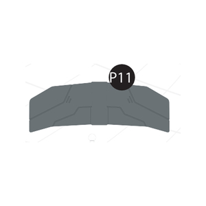 11-4180200P11 Plastic Part Gray 2