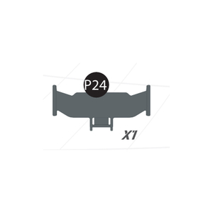 24-4180200P24 Plastic Part Black 8