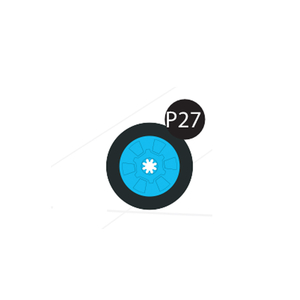 27-4180200P27 Wheel