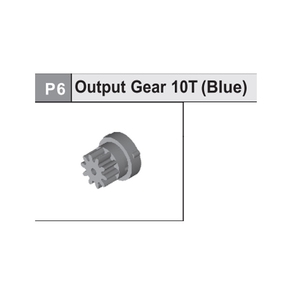 06-535V2P6 Output gear (Blue)