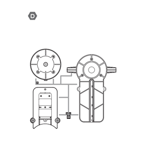 25-535V2PP4 Plastic Part D
