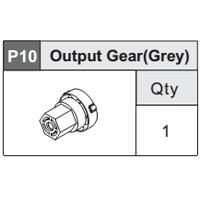 16-5360P10 Output Gear (Grey)