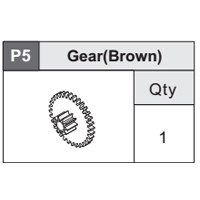 11-5360P5 Gear (Brown)