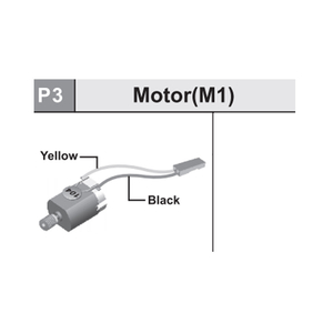 03-53700P3 Motor (M1) (Ylw, Blk)