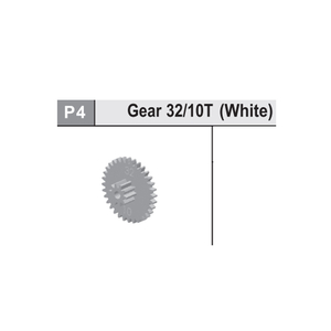 04-53700P4 Gear (White)