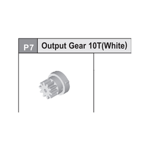 07-53700P7 Output gear (White)