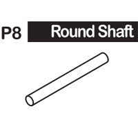 08-6150P8 ROUND SHAFT