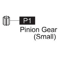 01-61700P1 Pinion Gear (Small)