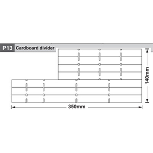 13-61800P13 CardboardDivider