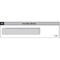 03-63200P3 Iron Bar (Short)