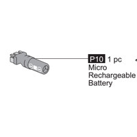 10- 64100P10  Micro Rechargeable Battery
