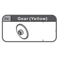 04-66900P4  GEAR (YELLOW)