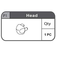 01- 67000P1  HEAD