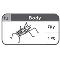 02- 67000P2  Body
