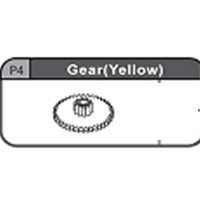04-67200P4 Gear (Yellow)