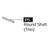 05-69100P5  Round Shaft (Thin)