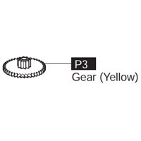 03-69100P3  Gear (Yellow)