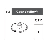 03-75200P3 Gear(Yellow)