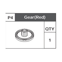 04-75200P4 Gear(Red)