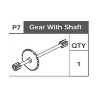 07-75200P7 Gear With Shaft With Pinions