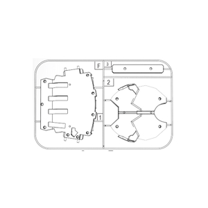 08-84400PPF Plastic Part F