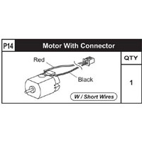 14-89200P14 Motor W/ Connector (Short)