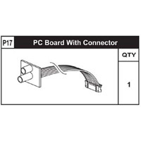 17-89200P17 PC Board W/ Connector