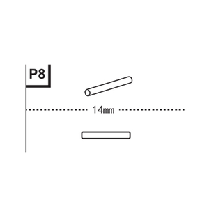 08-99500P8 Axis (14mm)