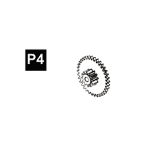 04-99700P4 Flat Gear With Pinion