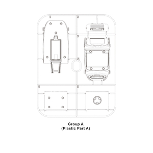 20-99700PPA Plastic Part A (Group A)