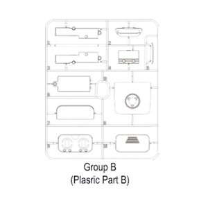21-99700PPB Plastic Part B (Group B)