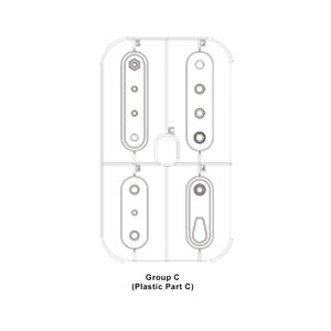 22-99700PPC Plastic Part C (Group C)